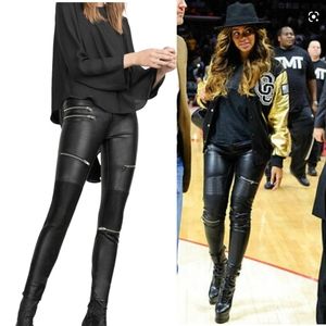 best zara leather pants